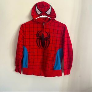 Spider-Man hoodie with mask